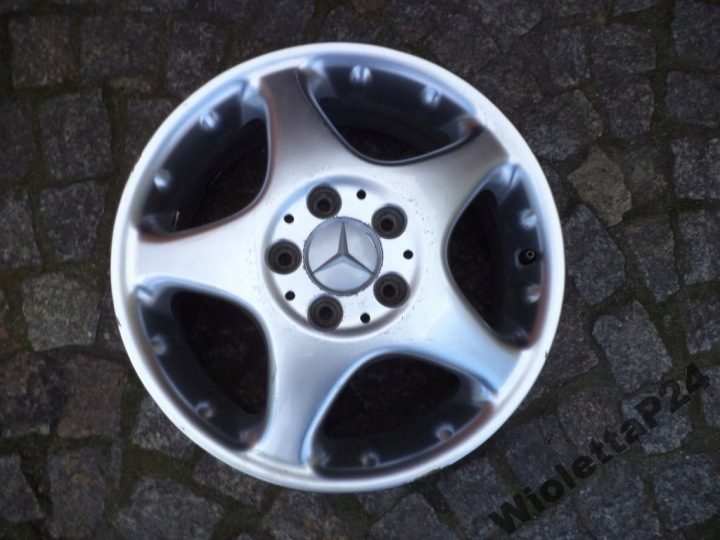 4× Литой диск Mercedes-Benz OE А 246 6.5" x 16" 5x112 ET 49, фото 4