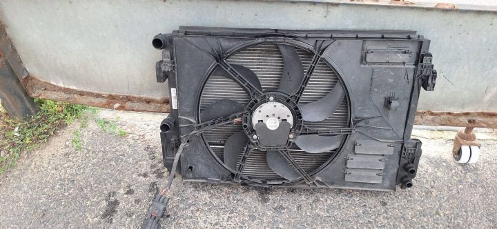 Комплект радиаторов Вентилятор Audi VW SEAT 5Q0121203G 5Q0131251EL 5Q0816411M, фото 1