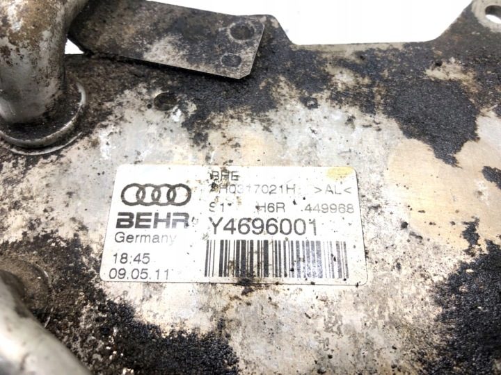 МАСЛЯНЫЙ РАДИАТОР КОРОБКИ AUDI A8 D4 4H0317021H 4.2 351 л.с. 09-18, фото 4