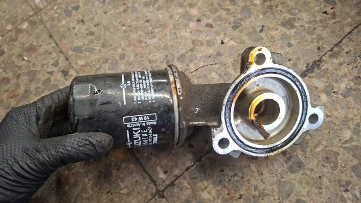 16510-61a21 корпус масла Suzuki Swift IV 1.3 16v m13a, фото 4