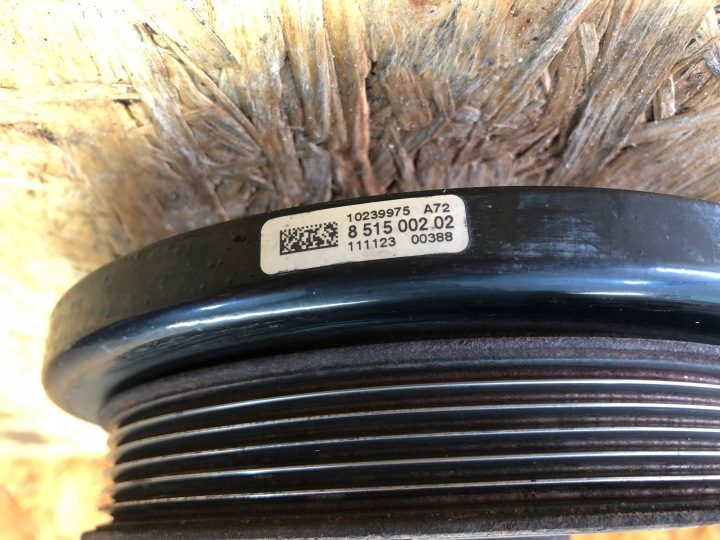 BMW F01 F07 F30 F10 F15 F25 3.0D N57 шкив гаситель колебаний 8515002, фото 5