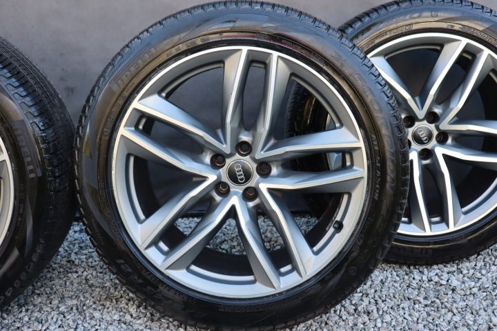 Колеса Диски Audi OEM Q7 SQ7 RS 9,5x 21 дюймов ET31 4M0601025T Зима Зимняя, фото 3