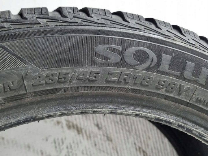 Шина всесезонная Kumho Solus 4S HA32 235/45R18 98 Y сцепление на снегу (3PMSF), усилитель (XL), фото 7