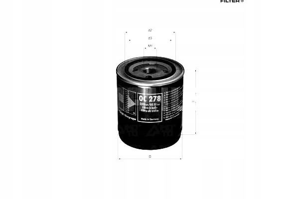 Knecht OC 278 Фильтр масляный, фото 4