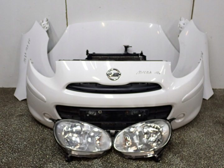 Ноускат капот фары бампер европа Nissan Micra K13 12 г., фото 3