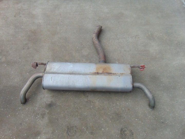 ЗАДНИЙ ГЛУШИТЕЛЬ FORD MONDEO MK5 ХЭТЧБЕК TDCI, фото 1