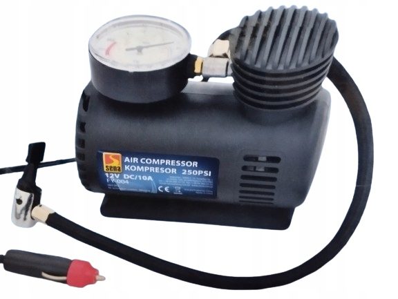 Компрессор автомобильный Sena 12V 250 PSI, фото 1
