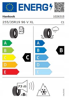 Шина зимняя Hankook Winter i*cept evo3 W330 255/35R19 96 В сцепление на снегу (3PMSF), защита диска, усилитель (XL), фото 2