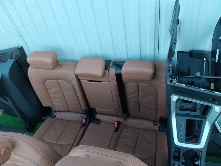 AUDI Q3 83A СИДЕНЬЯ ДИВАН КОЖА КОМПЛЕКТ С ПОДОГРЕВОМ ЭЛЕКТРИЧЕСКИЙ, фото 4