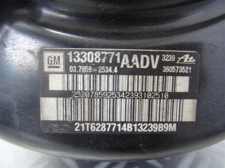 Вакуумный усилитель тормоза Opel Zafira C 2012-2019 2,0 CDTI 13308771 ОРИГИНАЛ, фото 4