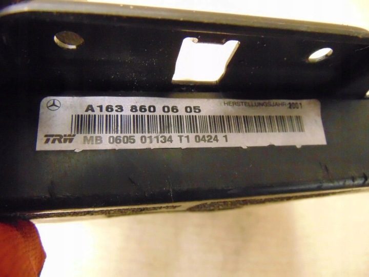 Боковая подушка безопасности воздуха Mercedes-Benz OE A1638600605, фото 5