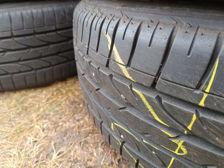 Шина летняя Bridgestone Dueler H/P Sport 225/45R19 92 Вт защита диска, фото 5