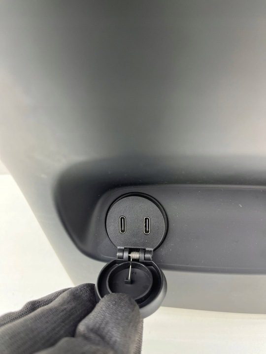 Volvo XC40 центральный тоннель дефлектор обдува задний 31469030, фото 6