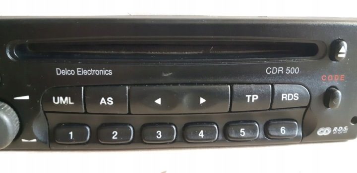 МАГНИТОЛА OPEL CD DELCO 500 ASTRA CORSA VECTRA ZAFIRA OMEGA SINTRA FRONTERA+KOD, фото 5