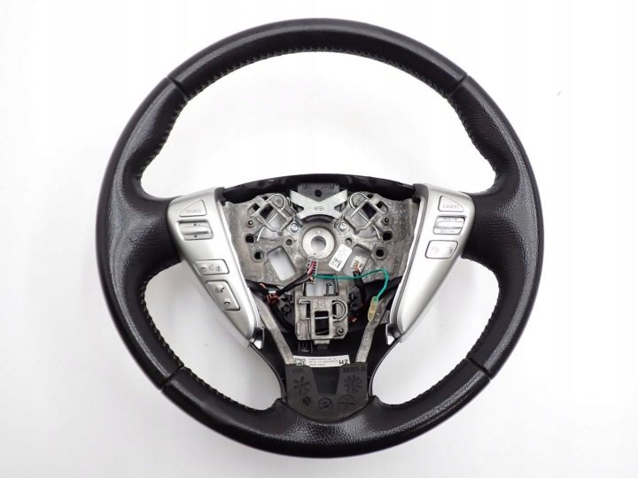 РУЛЬ МУЛЬТИФУНКЦИОНАЛЬНЫЙ КОЖА 48430-3VW2C NISSAN NOTE II E12 14 г., фото 1