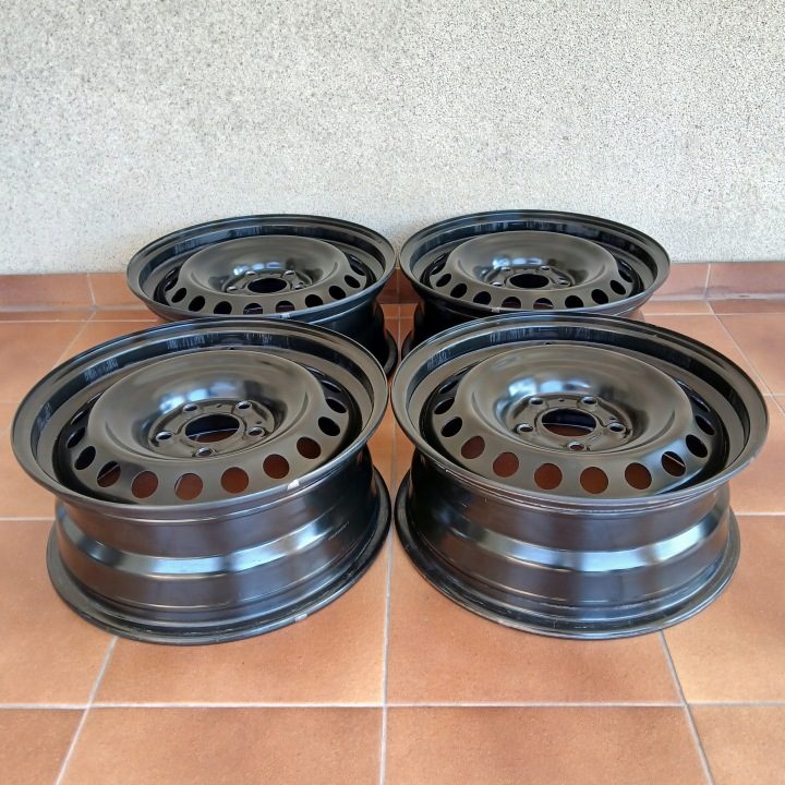 4× ДИСКИ СТАЛЬНЫЕ NISSAN RENAULT 6,5J 16" ET40 5x114,3 ДАТЧИКИ ОРИГИНАЛ В ХОРОШЕМ СОСТОЯНИИ, фото 1