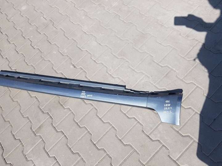 Audi A4 B7 04-07r накладка порога правая седан/универсал LX7L, фото 4