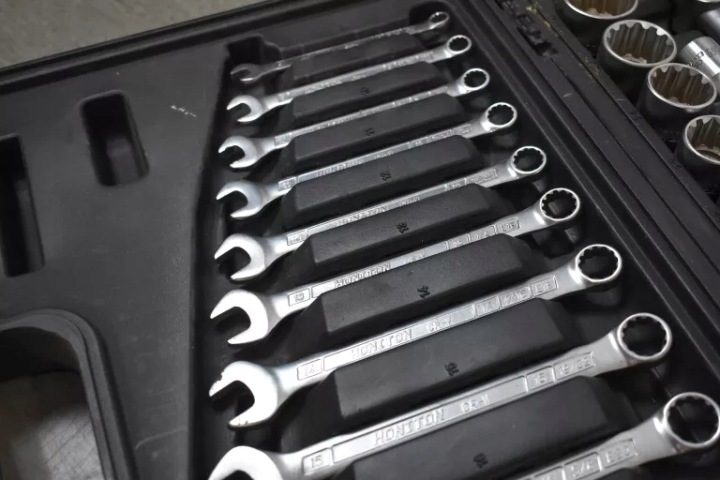 КОМПЛЕКТ ТОРЦЕВЫХ ГОЛОВОК HONITON H4321 111el 1/4" - 3/8" - 1/2" HONIDRIVER, фото 5