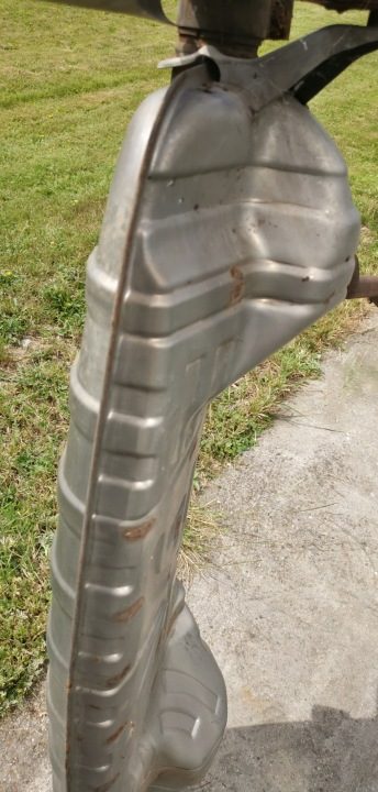 ГЛУШИТЕЛЬ ЗАДНИЙ PORSCHE CAYENNE I 955 7L 3.2 i 7L5253681C 7L5253682C, фото 5