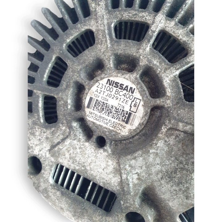 Генератор Nissan Qashqai 1.6 16v 23100BC00A A2TJ0291ZE 120A, фото 6