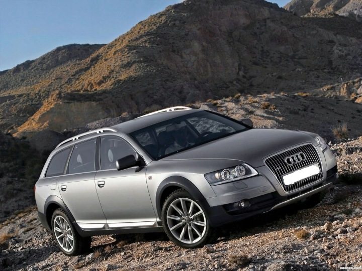 Audi A6 C6 Allroad центральный тоннель защита, фото 2