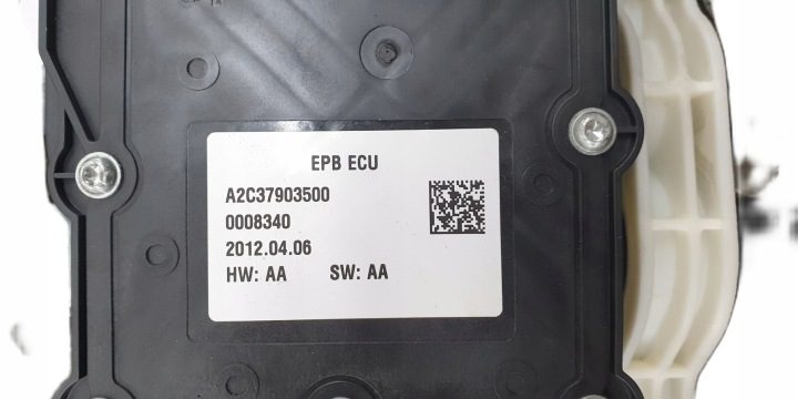 МОТОРЧИК РУЧНОГО ТОРМОЗА PEUGEOT 508 I МОДУЛЬ 9801605680 Б/У ОРИГИНАЛ, фото 3