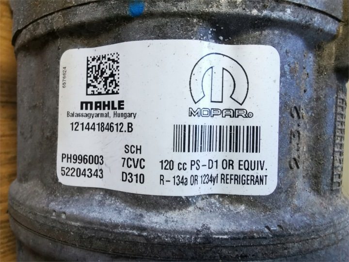PEUGEOT BOXER CITROEN JUMPER 24-26 2.2 HDI КОМПРЕССОР КОНДИЦИОНЕРА 52204343, фото 3