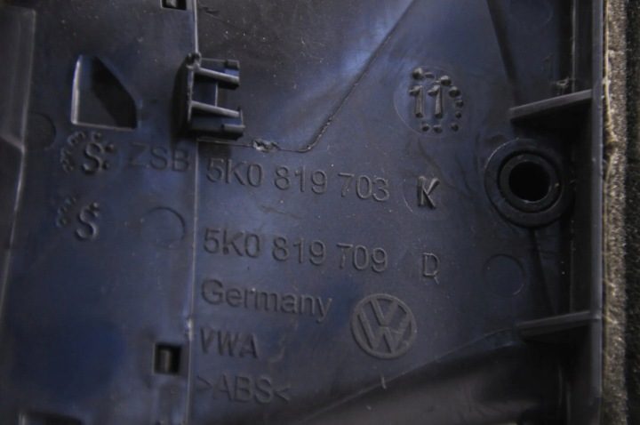 Дефлекторы панели приборного VW GOLF VII VARIANT (BA5, BV5) 5K0819703K 1.6L, фото 6
