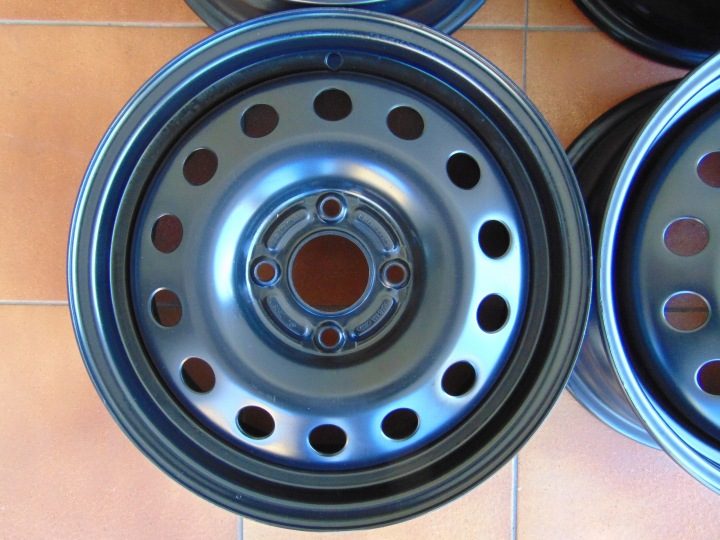 4× Штампованный диск Ford OE FORD 6X15 ET52,5 6.0" x 15" 4x108 ET 52,5, фото 2