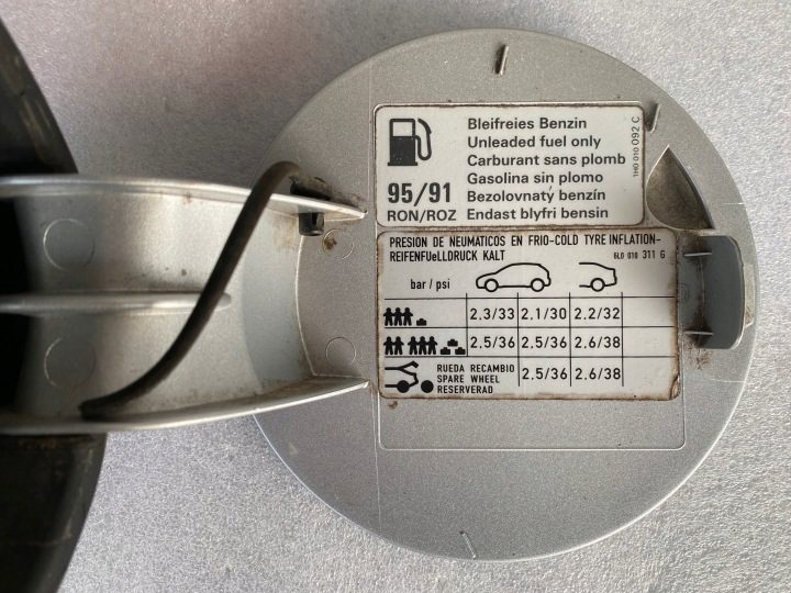 Лючок горловины бензобака Seat Ibiza 6L - 6L6809905G / 6L0010311G / 1H0010092C, фото 7