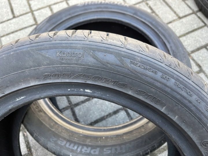 Шина летняя Hankook Ventus Prime2 K115 205/50R16 91 Вт защита диска, усилитель (XL), фото 7