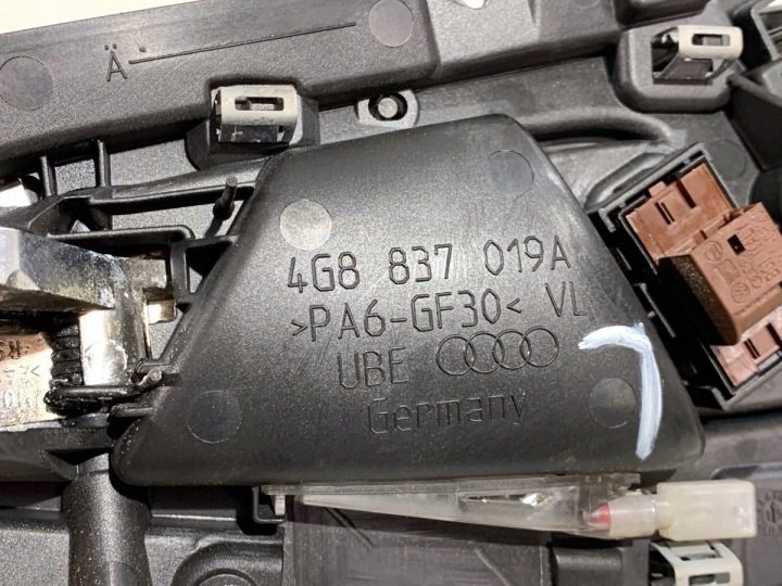 РУЧКА ВНУТРЕННЯЯ ЛЕВАЯ ПЕРЕДНЯЯ КАРБОН AUDI A7 4G 4G8837019A Хэтчбек, фото 6