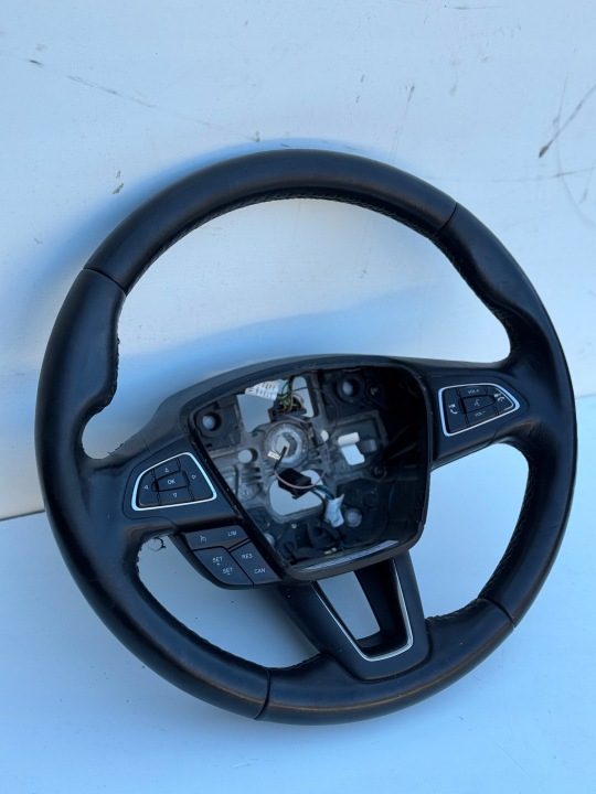 РУЛЬ МУЛЬТИФУНКЦИОНАЛЬНЫЙ С ПОДОГРЕВОМ FORD FOCUS MK3 РЕСТАЙЛИНГ F1EB3600PE3ZHE ITA, фото 2