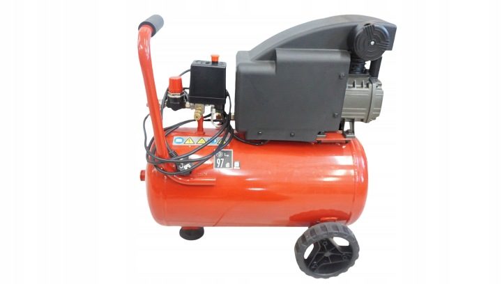 Компрессор масляный Einhell TC-AC 190/24/8 24 l 8 бар, фото 3