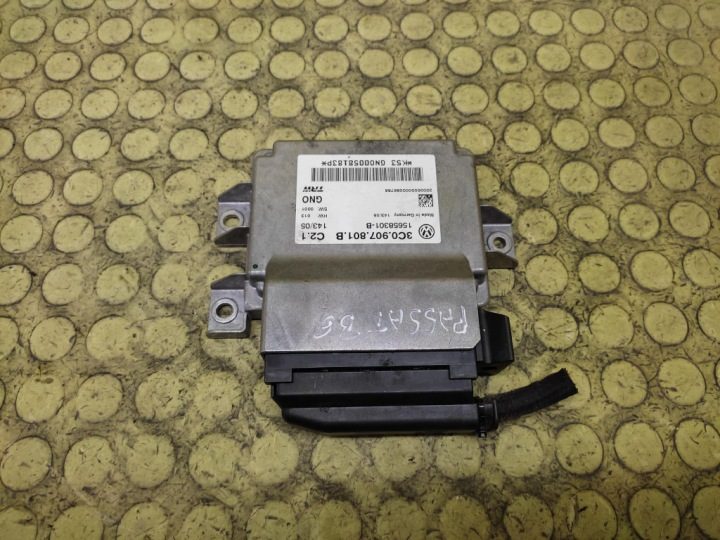 VW Passat B6 модуль ручного тормоза 3C0907801B, фото 1