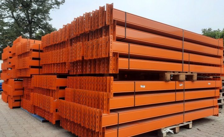 Стеллаж paletowy 2,10m STOW металлический szer. 2,7m paletowe regały, фото 7