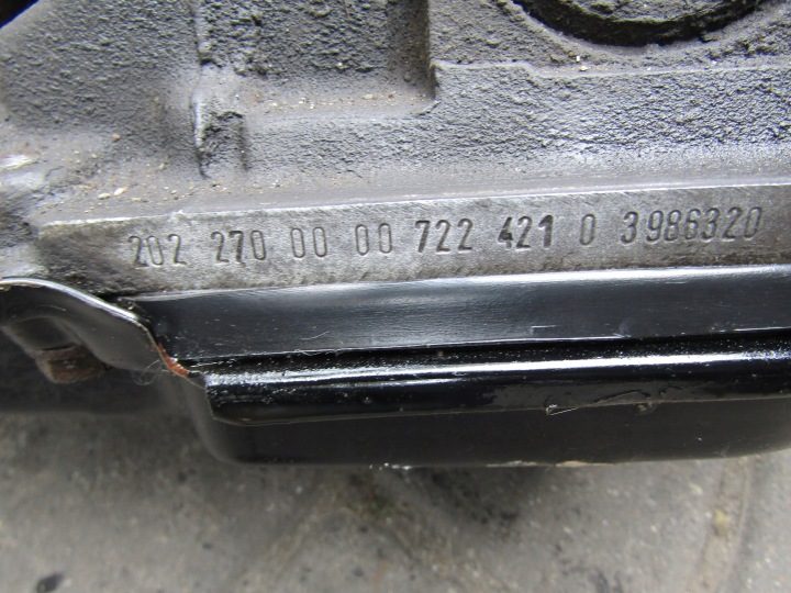 (21 MERCEDES W202 93-97 1.8 2.0 БЕНЗИН АВТОМАТИЧЕСКИЙ КОРОБКА ПЕРЕДАЧ 722421, фото 9