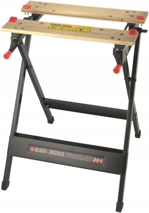Складной стол слесарный Workmate 160 кг 610x341mm Black&Decker WM301, фото 2