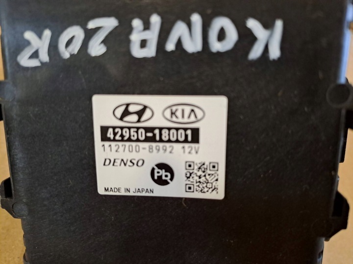 Hyundai Kona I 17-23R Модуль / Блок управления руля 42950-18001, фото 4