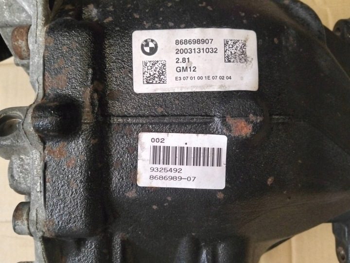 Механизм Дифференциал Дифференциальный задний BMW 3 G20 G21 8686989 2.81, фото 8