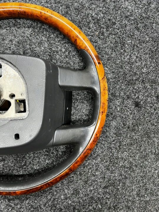 Руль деревянный VW tuareg мультифункциональный, фото 16