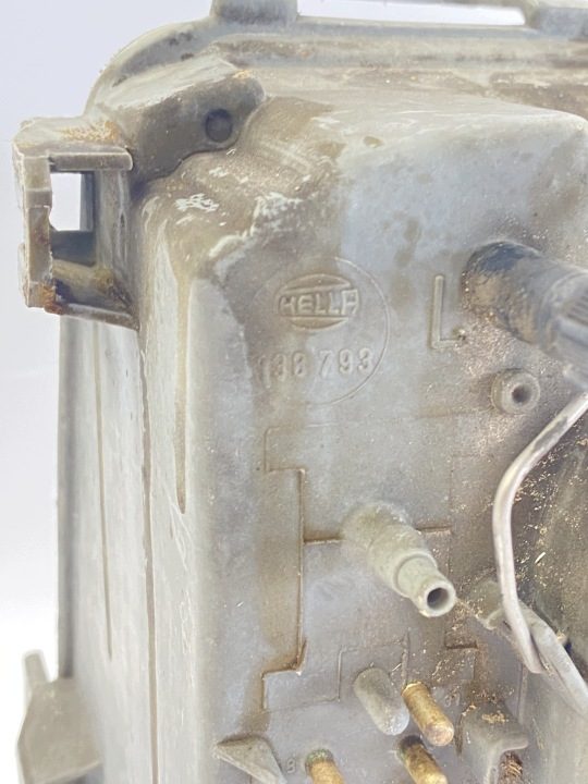 ФАРА ЛЕВАЯ ПЕРЕДНЯЯ MERCEDES W124 HELLA КОРПУС БЕЗ KLOSZA ПОВРЕЖД., фото 11