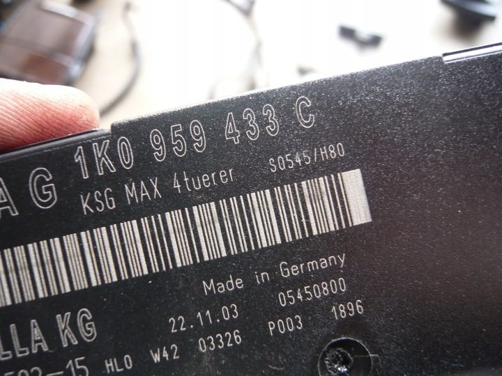 БЛОК КОМФОРТА VW TURAN I 03-10 ГОД ЕВРОПА 1K0959433C, фото 2