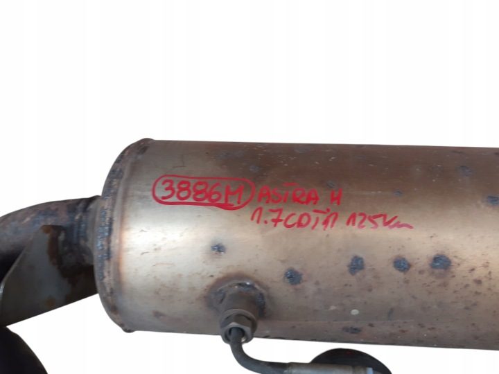 КАТАЛИЗАТОР DPF OPEL ASTRA H 1.7 CDTI GM55567193 GM115, фото 6