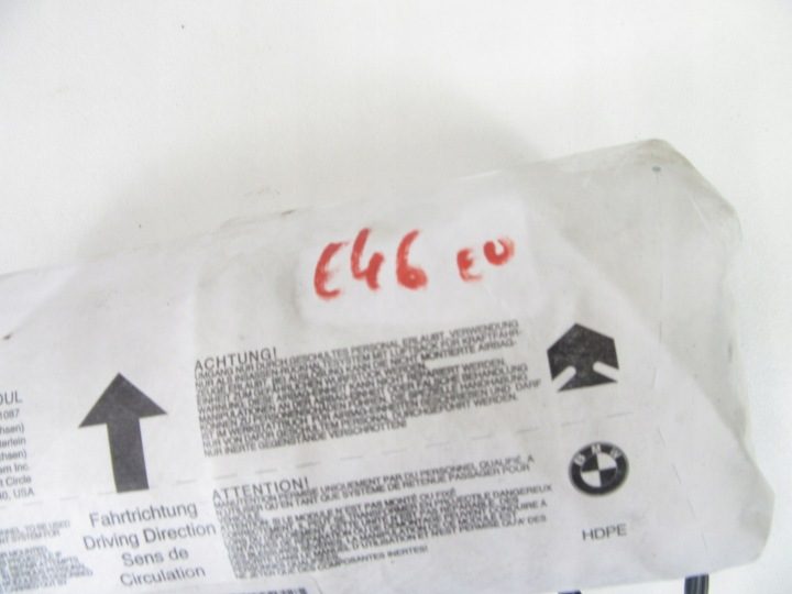 Подушка правая пассажира AIRBAG BMW e46 СЕДАН УНИВЕРСАЛ РАЗЪЕМ, фото 3