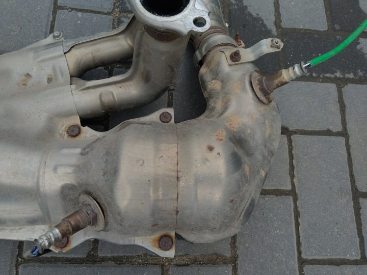 Subaru Crosstrek XV 23- Выпускной коллектор Катализатор 2.0 США, фото 14