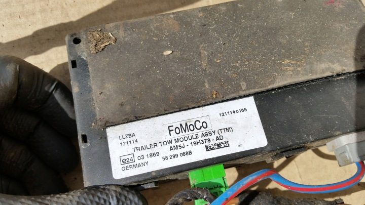 Крюк с modułem+wiązka Ford C-MAX 2 II MK2 2010-2019 +Grand C-MAX буксировочный, фото 8