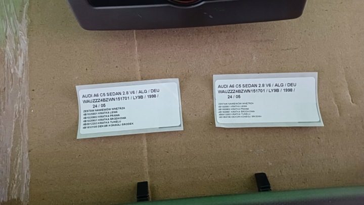КОМПЛЕКТ ОБДУВА САЛОНА AUDI A6 C5 4B1820801 4B1820902 4B1820951 4B0812203, фото 6