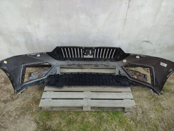Бампер передний Skoda Octavia IV RS, фото 4