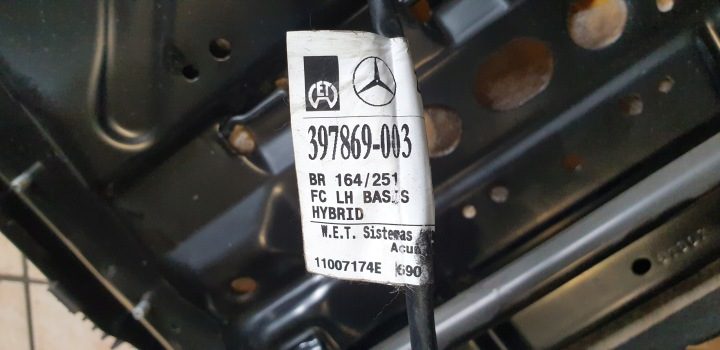 НАПРАВЛЯЮЩАЯ СИДЕНЬЯ ЭЛЕКТРИЧЕСКОГО ЛЕВОГО Mercedes R W251 OE, фото 12